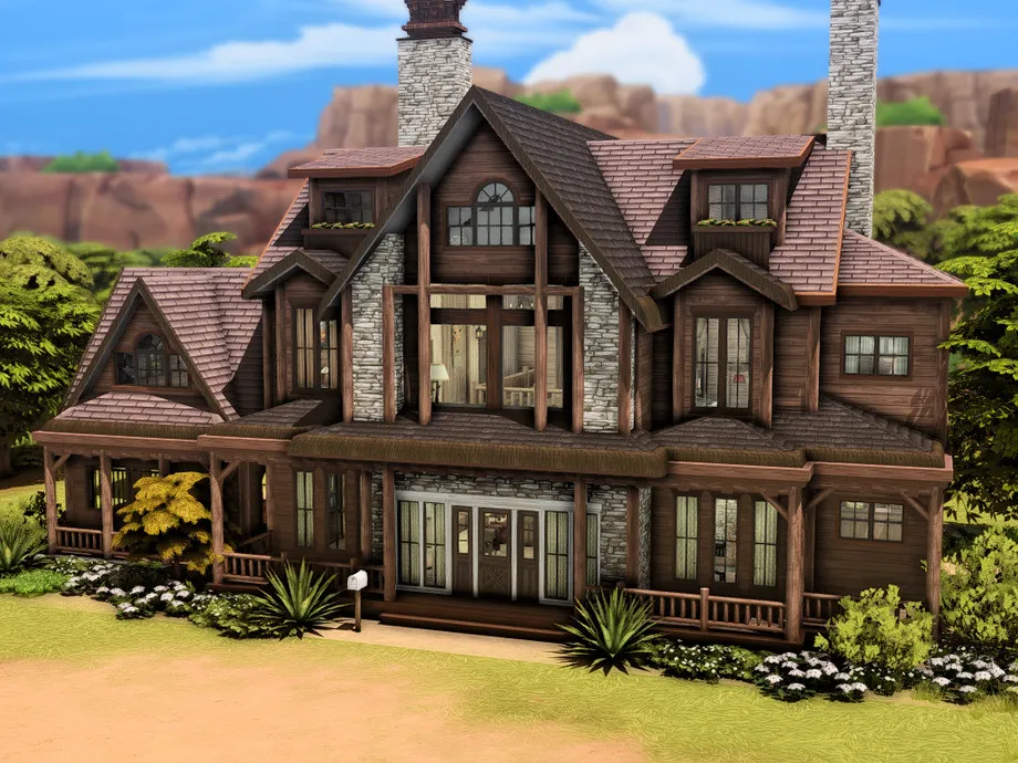 Family House with Horse Barn