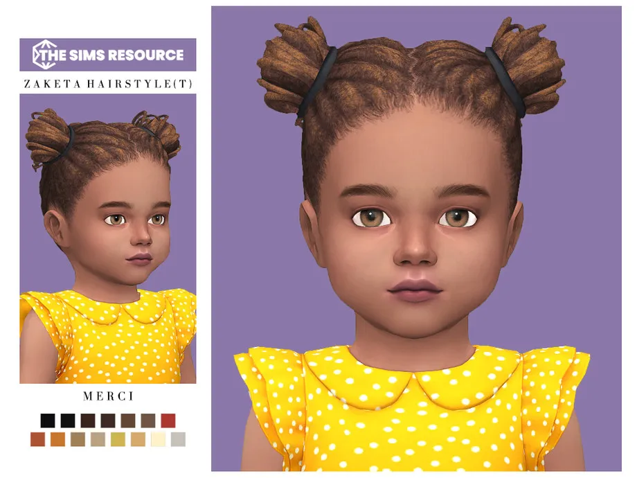 Zaketa Hairstyle for Toddler