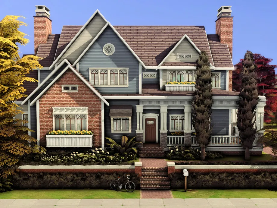 Autumnal Family House