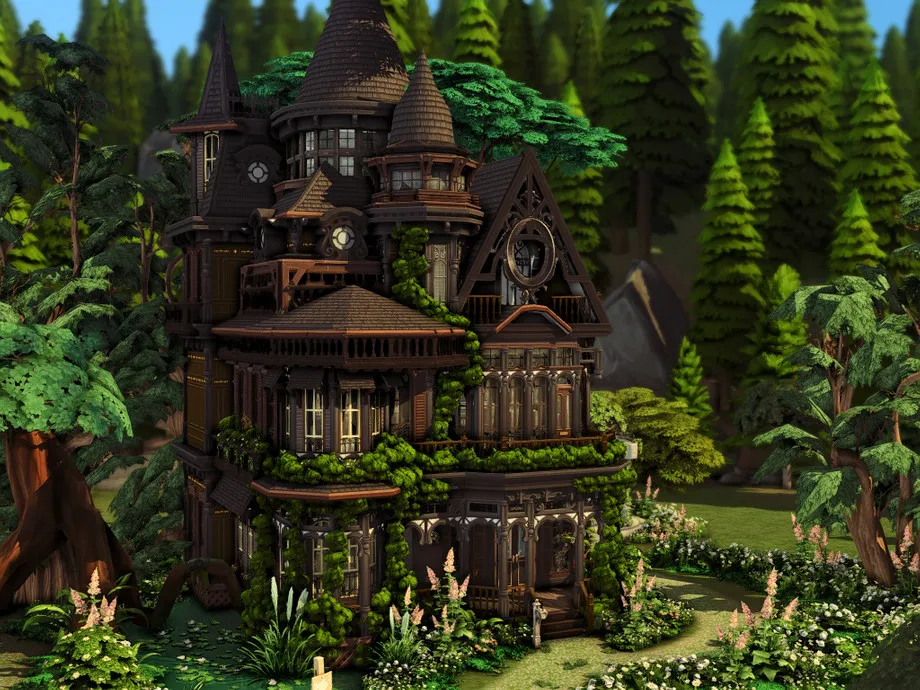 Witch Victorian House