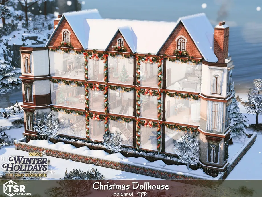 Christmas Dollhouse TSR CC