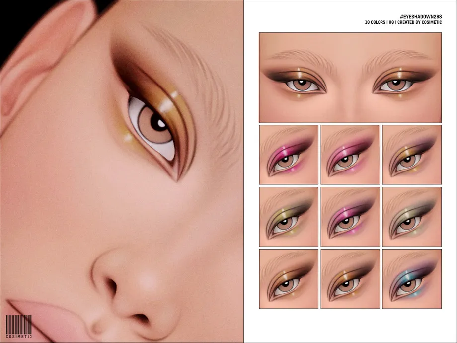 Glossy Eyeshadow N268