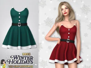 Christmas Mini Dress