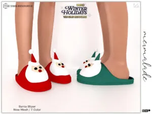Santa Slippers S290 (Child)