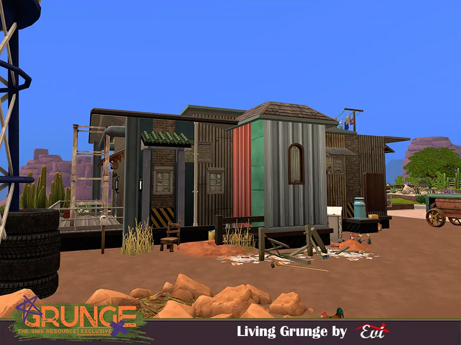 Grunge living_no CC