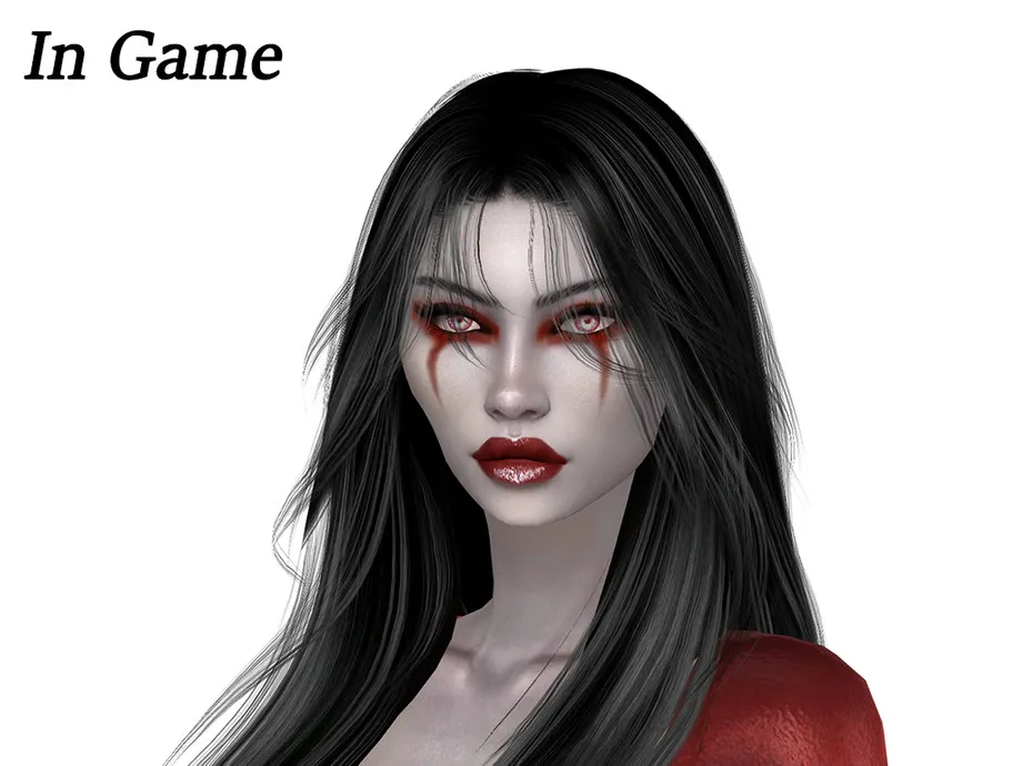 Halloween Movie Night Vampire Eyeshadow