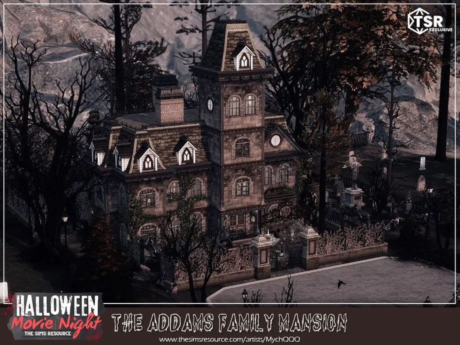 The Addams Family Mansion