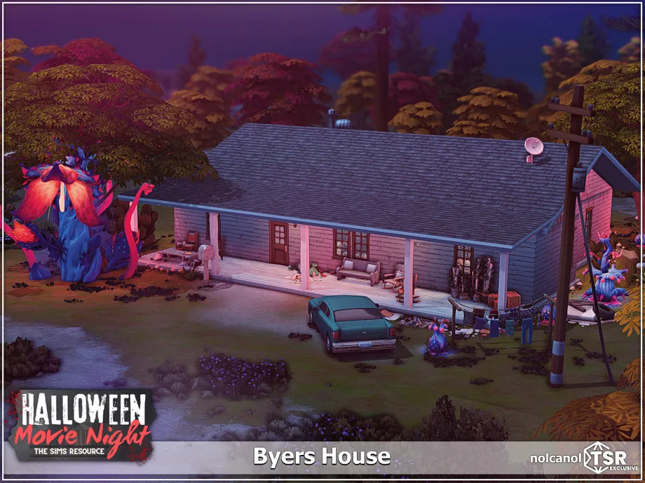 Halloween Movie Night - Byers House (With CC)