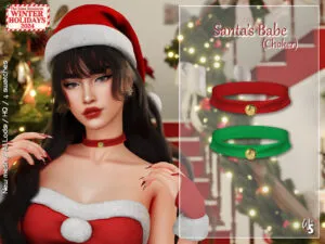 Santa's Babe (Choker)