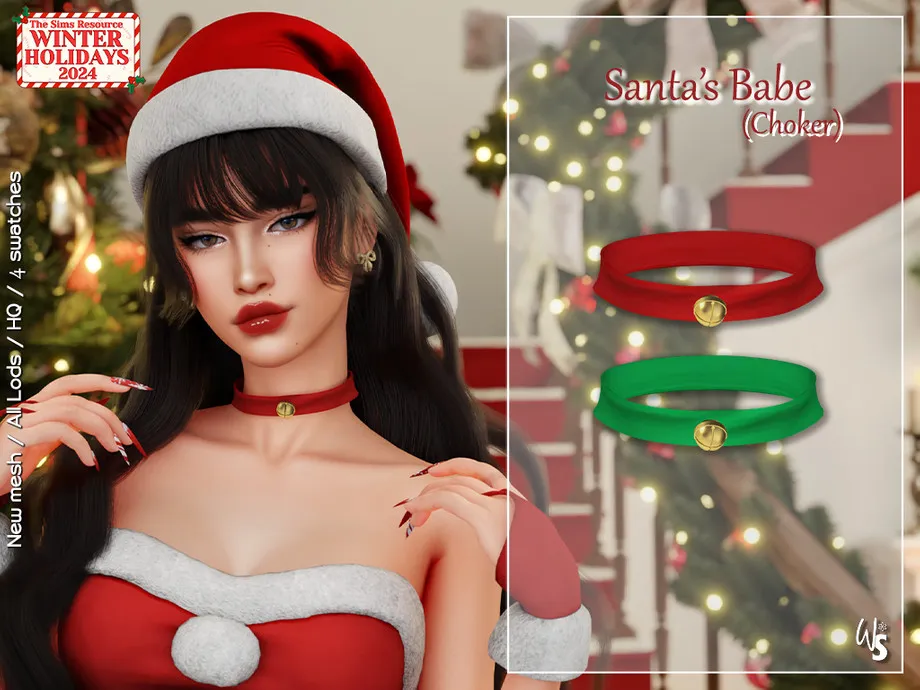 w-920h-690-3714077 Santa's Babe (Choker) - Image 1