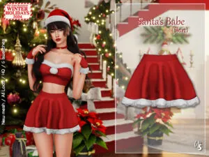 Santa's Babe (Skirt)