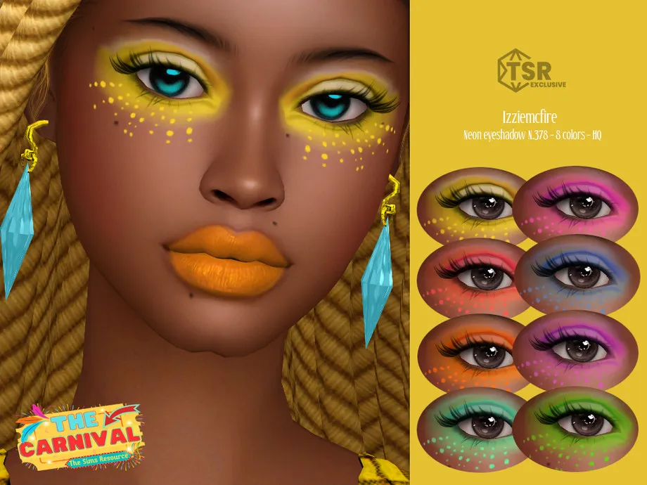 IMF Neon Eyeshadow N.378 The Carnival