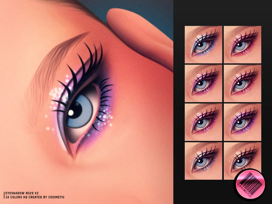 MM Glitter Eyeshadow N329 V2