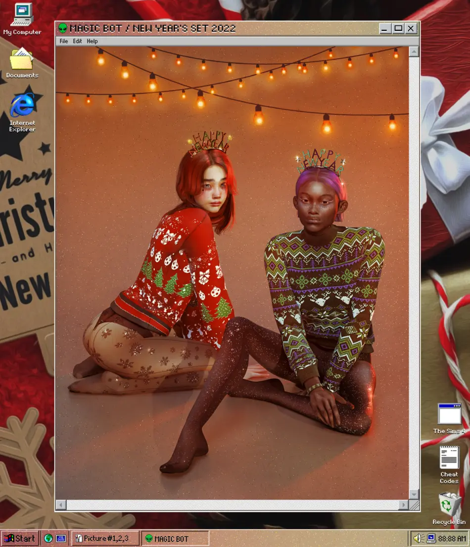 ПРЕВЬЮ2 NEW YEAR'S SET - Image 1