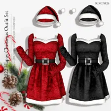 2022 Happy Christmas Outfit Set
