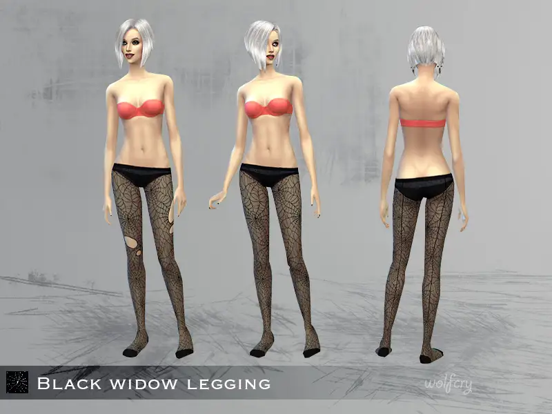Black widow legging