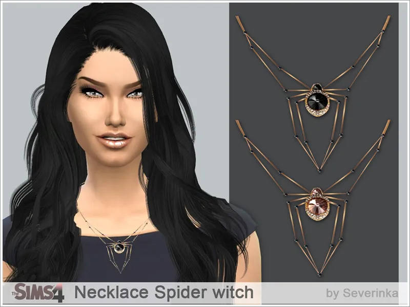 Necklace Spider witch