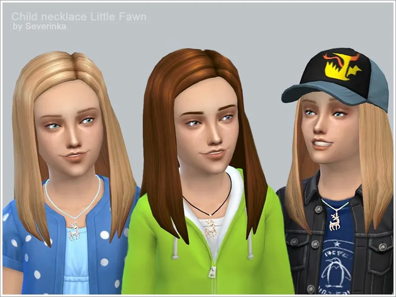 Child necklace Little Fawn