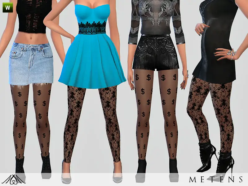 Dark Desires - Tights