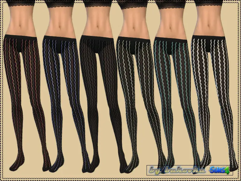 Zigzag Tights
