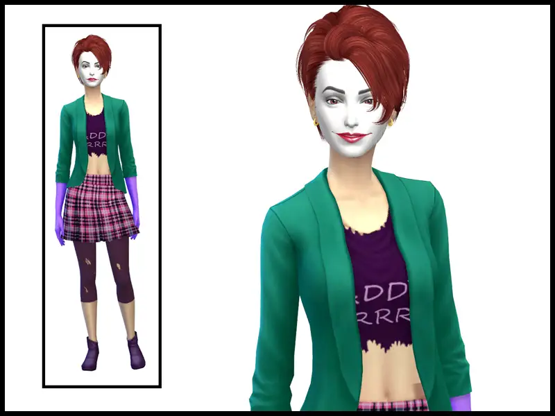 Joker's Daughter Tights