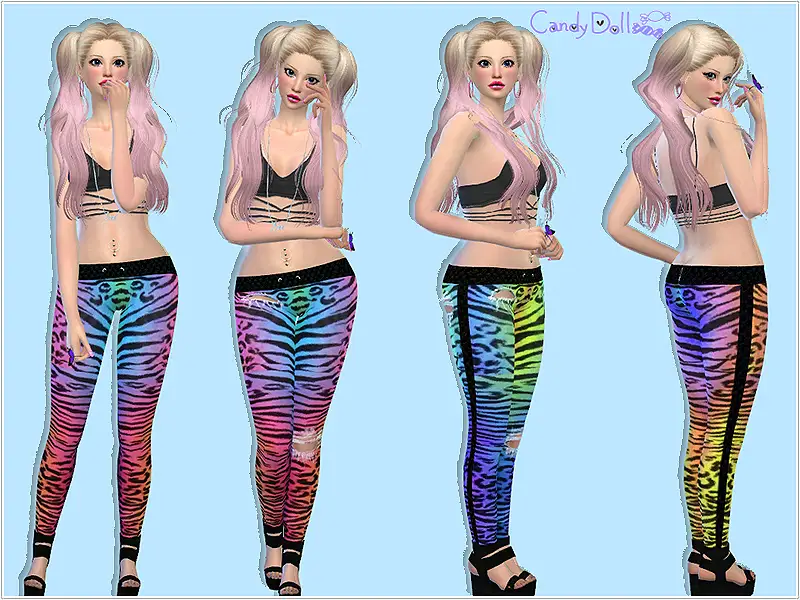 Candy Doll Ombre Leggings