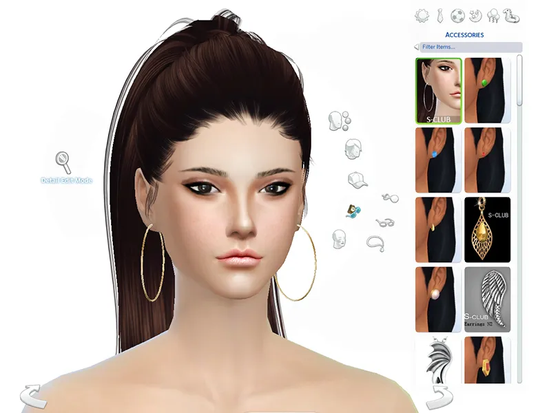 S-Club MK TS4 - Earring N3