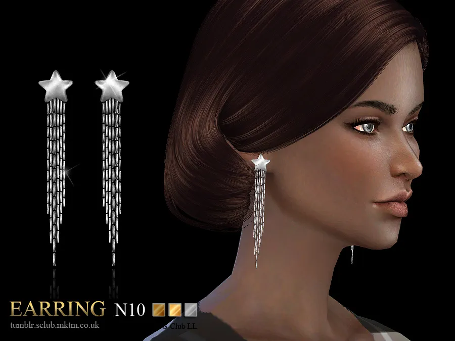 S-Club LL ts4 earring 10(f)