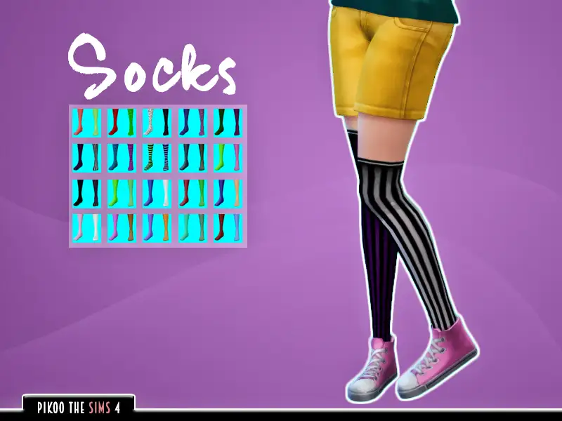 [TS4]_PikooSocks01