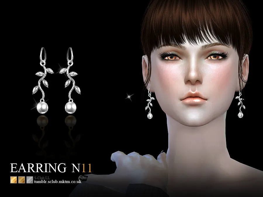 S-Club LL ts4 earring 11(f)