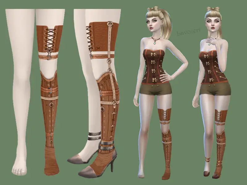 Wooden Leg Prosthesis