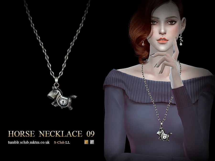 S-Club LL ts4 necklace  N09