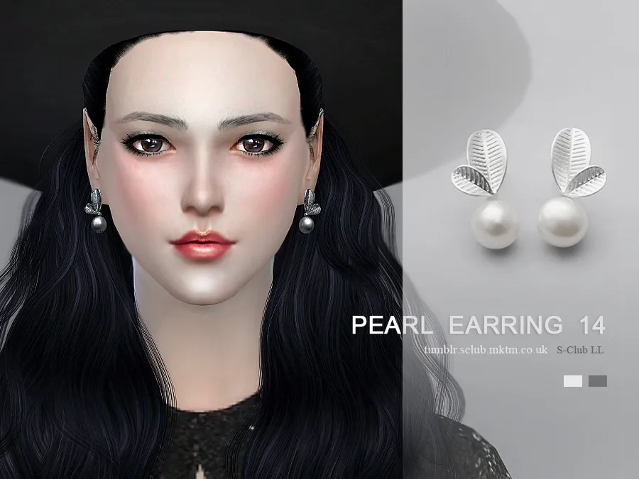 S-Club LL ts4 earring 14(f)