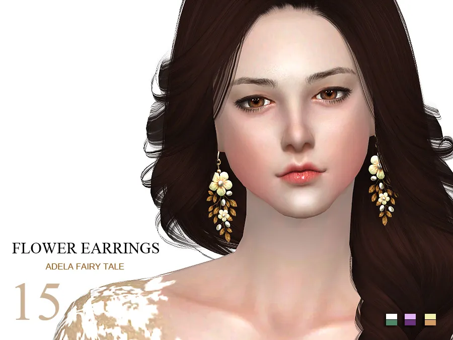 S-Club LL ts4 earring 15(f)