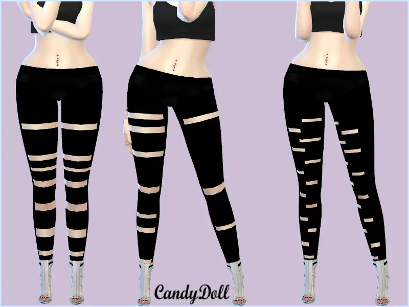 CandyDoll Cutout Leggings