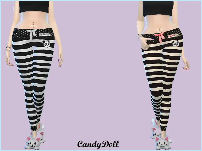 CandyDoll Panda Leggings