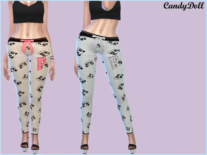 CandyDoll  CutePanda Leggings
