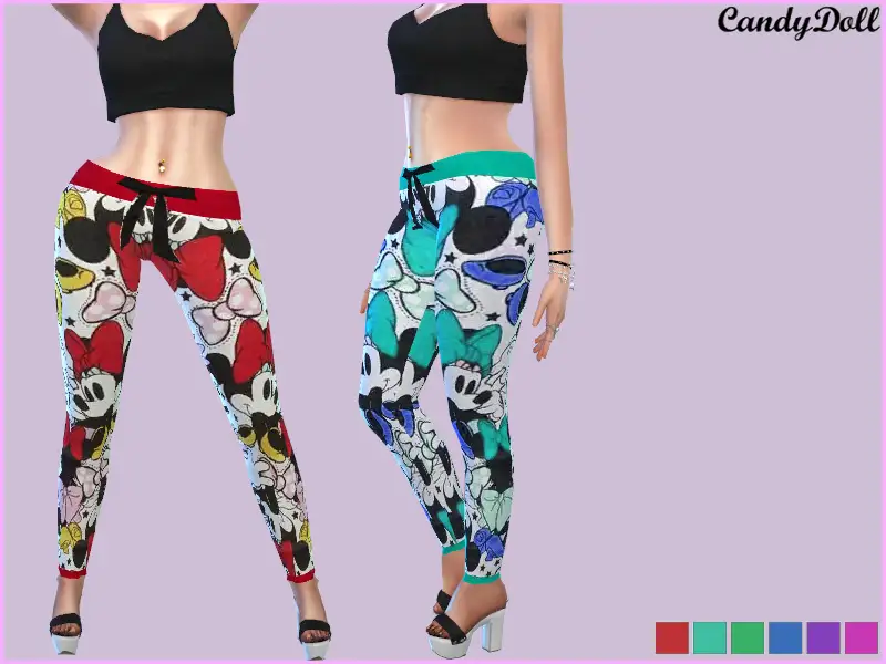 CandyDoll  MinnieMouse Leggings