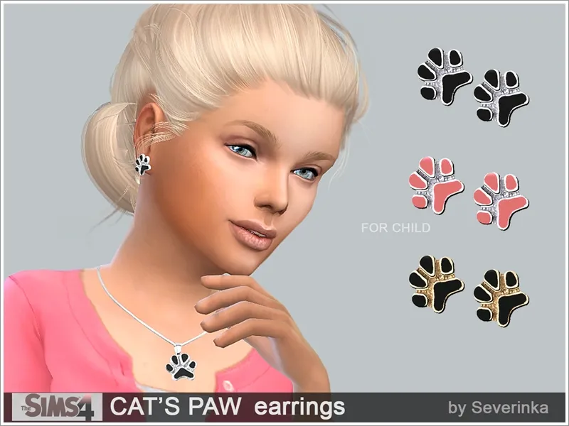 CAT'S PAW earrings