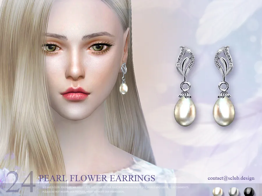 S-Club LL ts4 earring 24(f)