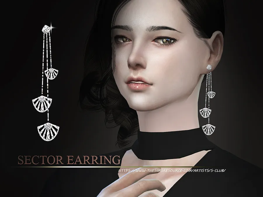 S-Club WM thesims4 sector earring