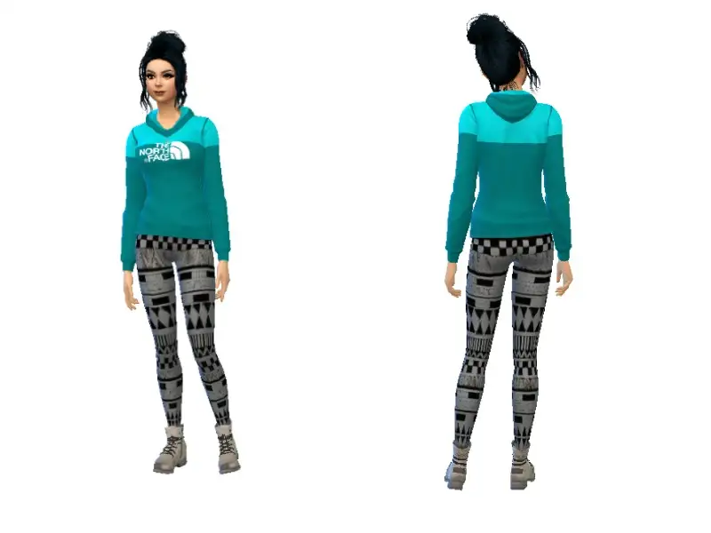 Leggings - NorthFace Outfit