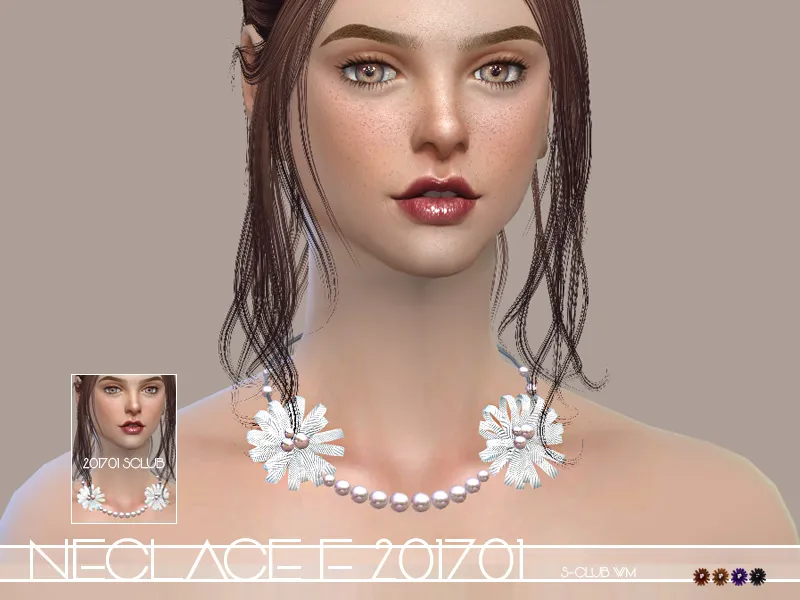 S-Club ts4 WM necklace F 201701