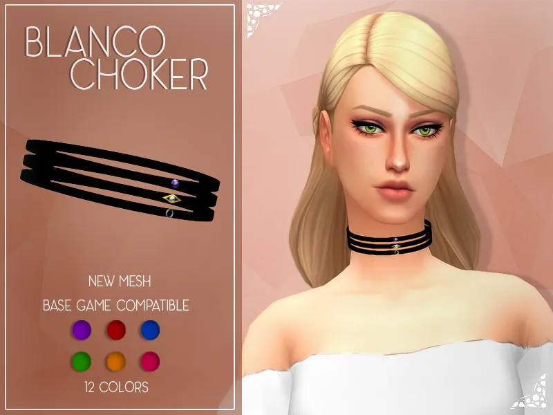 Blanco Choker