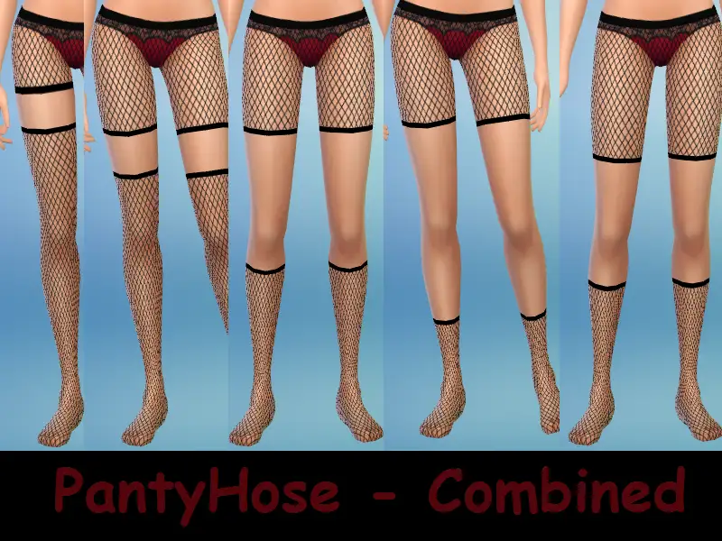 Fishnet Hose Combined