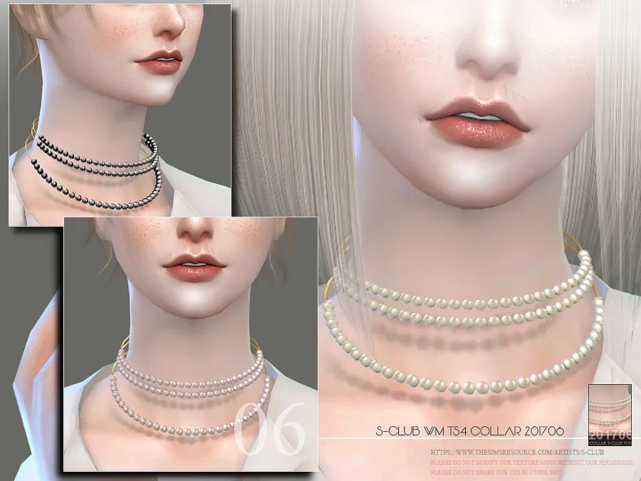 S-Club ts4 WM Collar F 201706