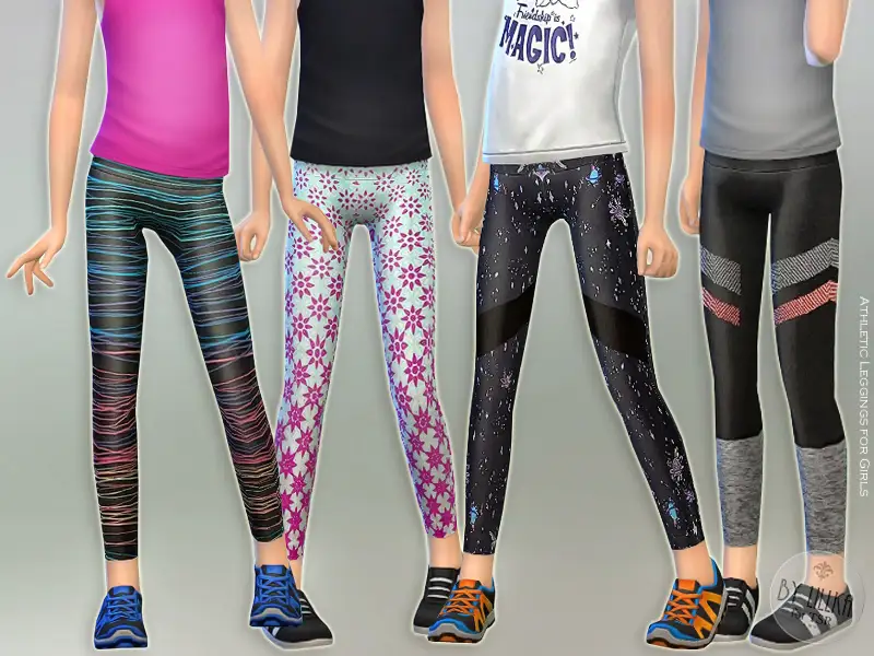 Athletic Leggings for Girls