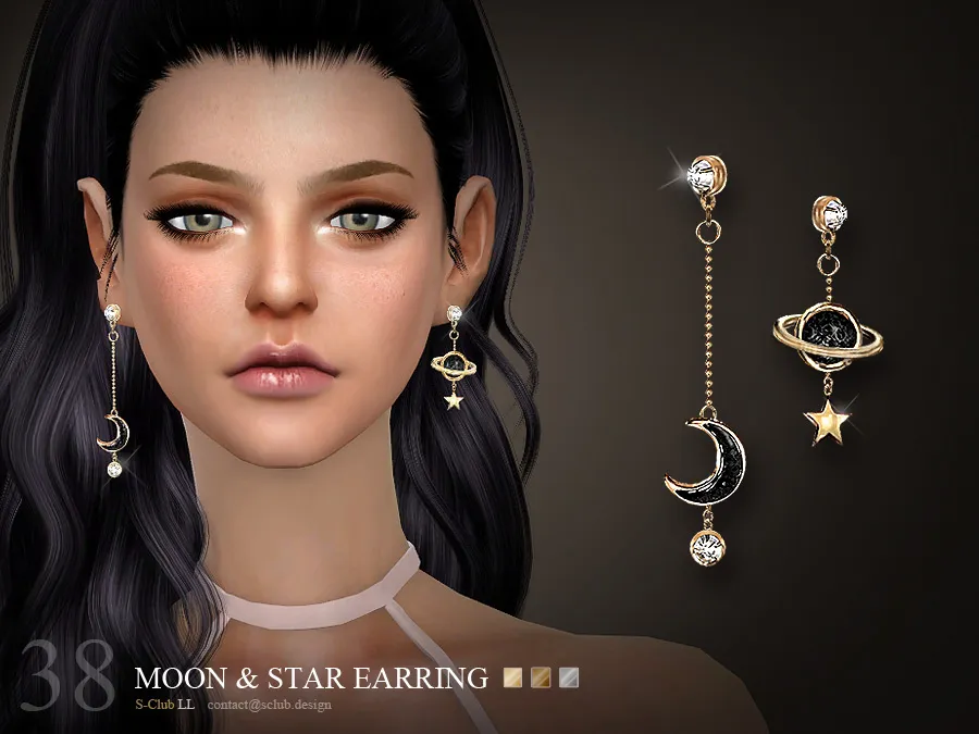 S-Club LL ts4 earring N38