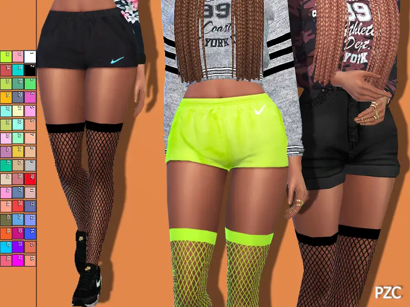 Sporty Fishnet Tights