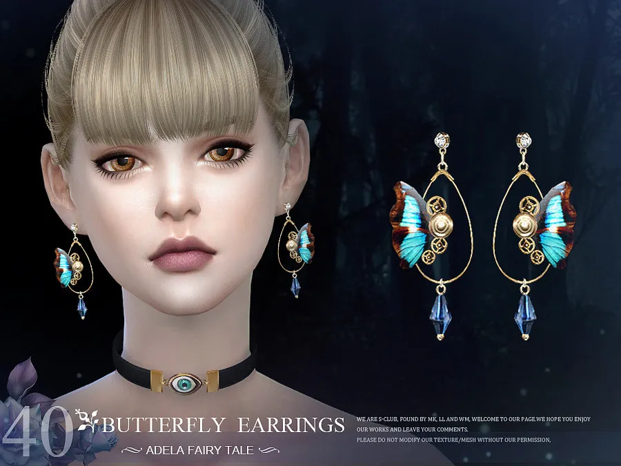 S-Club LL ts4 earring N40
